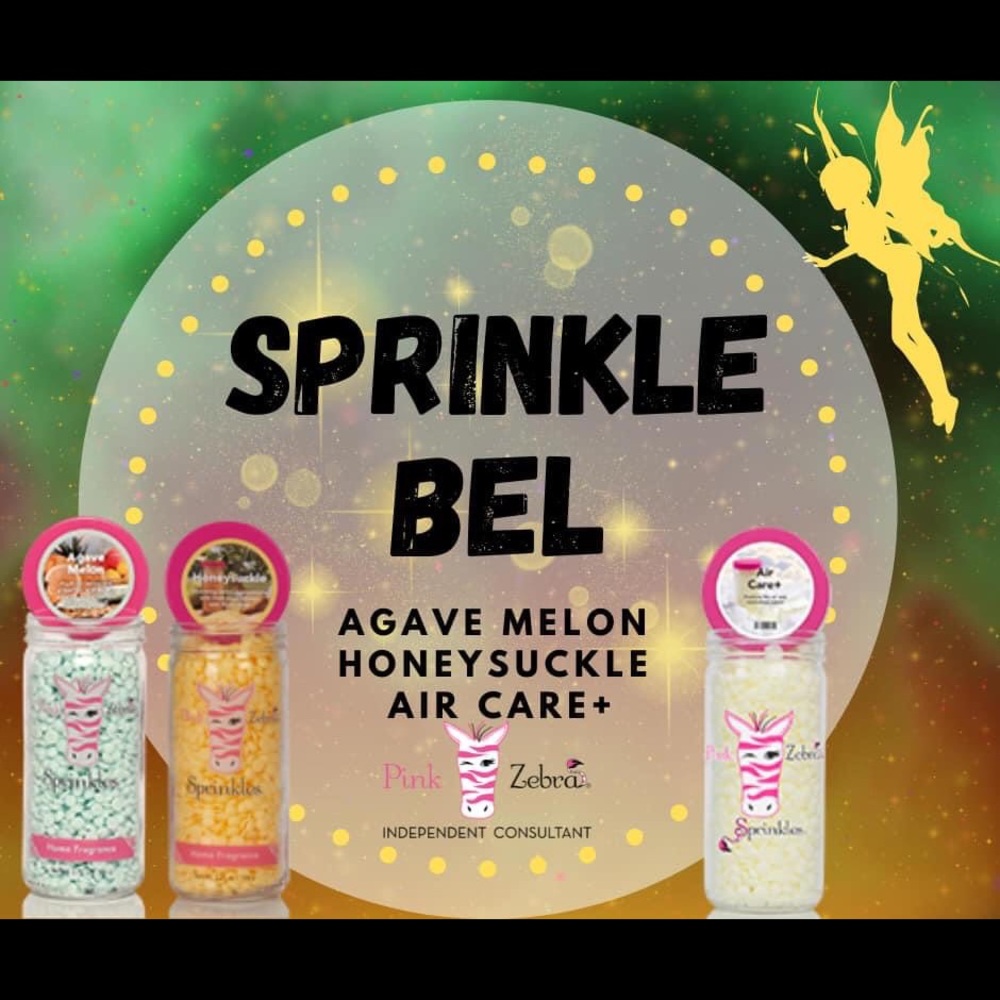 Pink Zebra Sprinkles ‘Sprinkle Bell’